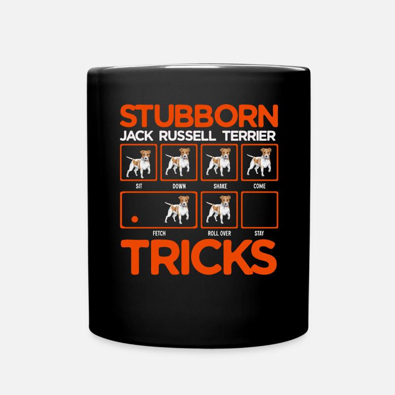 Jack Russell Terrier - Mug uni - noir