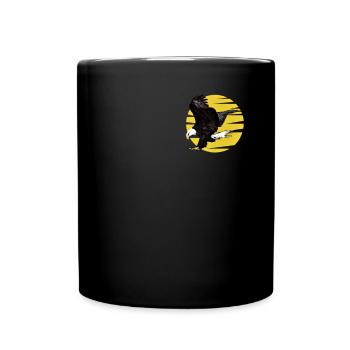 Eagle - Full Colour Mug - black - Front
