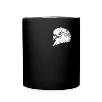 Eagle - Full Colour Mug - black - Front