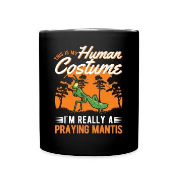 Mante religieuse Mante Mante Mante Mante - Mug uni - noir - Devant