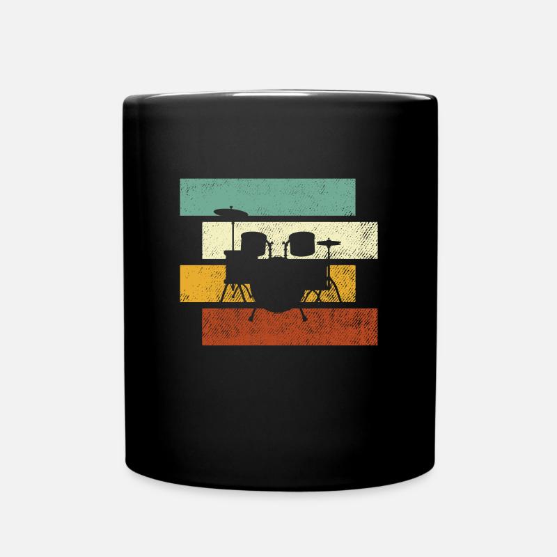 Batterie Rétro - Mug uni - noir