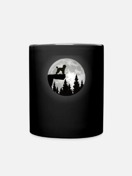 Hundezubehör Pudel Hundebesitzer - Tasse einfarbig - Schwarz