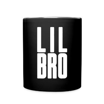 Lil Bro - Frères et sœurs Hommes Enfants Fraternité adulte Littl - Mug uni - noir - Devant