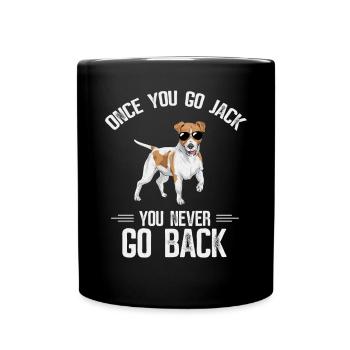 Jack Russell Terrier - Mug uni - noir - Devant