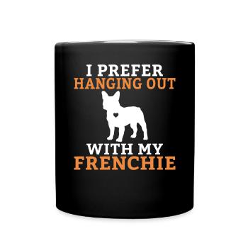 French Bulldog Gifts - Full Colour Mug - black - Front