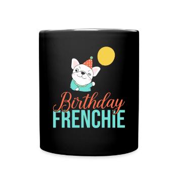 Cadeaux de bouledogue français - Mug uni - noir - Devant