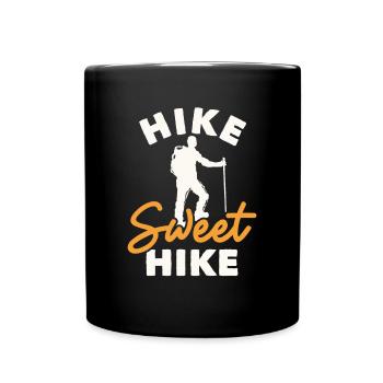 Randonnée Douce Randonnée Randonnée Randonnée Randonnée en montagne - Mug uni - noir - Devant