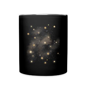 Esthétique de l’espace céleste Galaxy Stars - Mug uni - noir - Devant