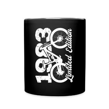 1983 Limited Edition Mountain Bike Bike Bike Bike - Full Colour Mug - black - Front