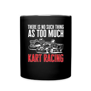 Go Kart Racing Karting Karting - Full Colour Mug - black - Front