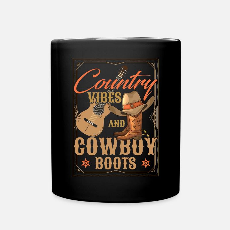 Ambiance country - Mug uni - noir