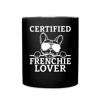 French Bulldog Gifts - Full Colour Mug - black - Front