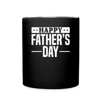 Bonne fête des pères - Fête des pères Daddy Father’s D - Mug uni - noir - Devant