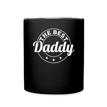 The Best Daddy - Father's Day - Tasse einfarbig - Schwarz - Vorne