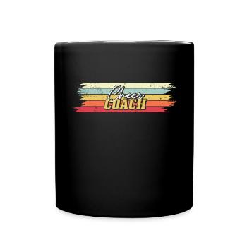 Cheerleader Quote Cheer Girl Cheerleading Cheer - Full Colour Mug - black - Front