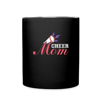 Cheerleader Quote Cheer Girl Cheerleading Cheer - Full Colour Mug - black - Front