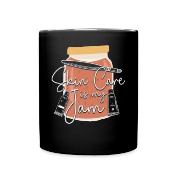 Cute Licensed Esthetician Skincare - Tasse einfarbig - Schwarz - Vorne