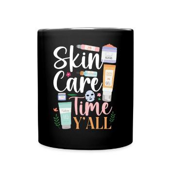 Cute Licensed Esthetician Skincare - Tasse einfarbig - Schwarz - Vorne