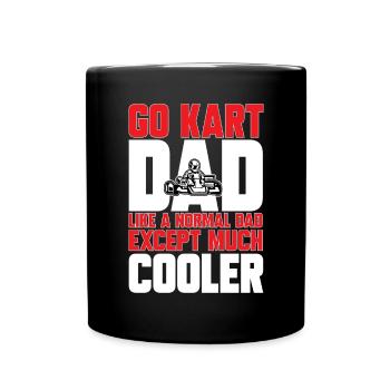 Go Kart Racing Karting Karting - Full Colour Mug - black - Front