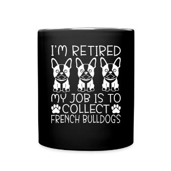 French Bulldog Gifts - Full Colour Mug - black - Front