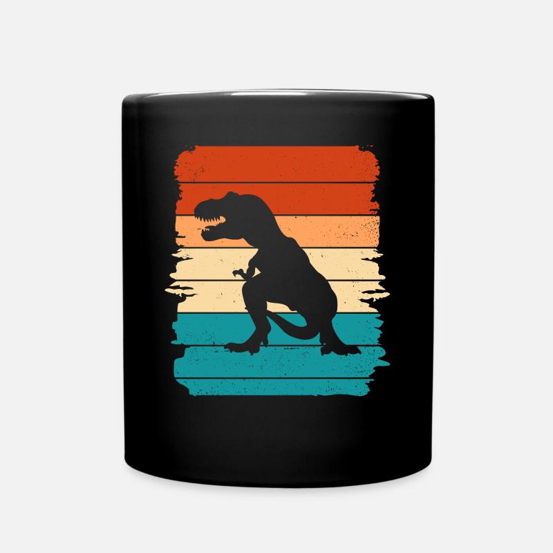T Rex - Tasse einfarbig - Schwarz