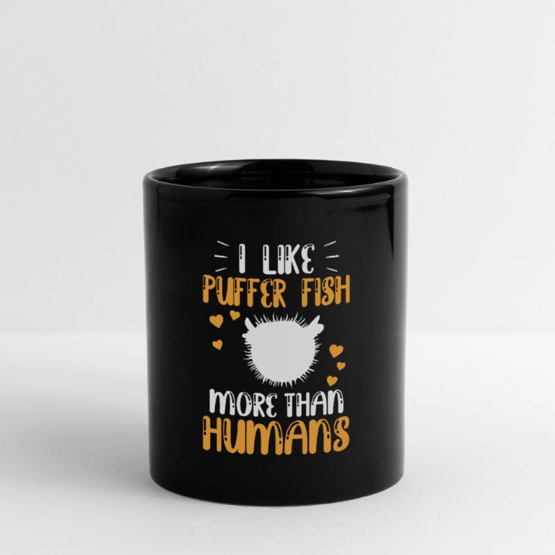 Le poisson-globe ressemble davantage à un poisson-globe géant Mug uni