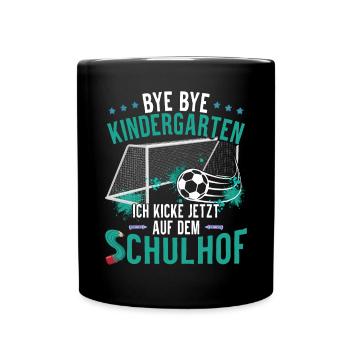 Inscription au football enfant de première année 2023 - Mug uni - noir - Devant