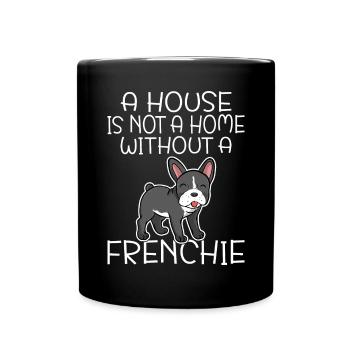 French Bulldog Gifts - Full Colour Mug - black - Front