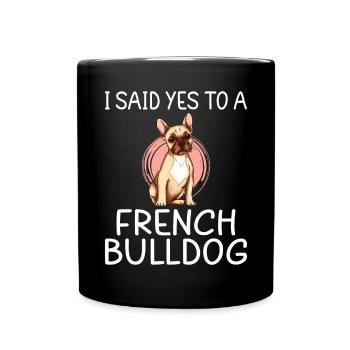 French Bulldog Gifts - Full Colour Mug - black - Front