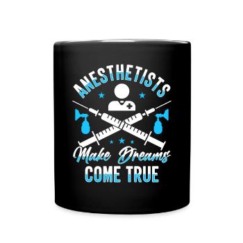 Anesthésiste Anesthésiste Anesthésiologie Anesthésiste - Mug uni - noir - Devant