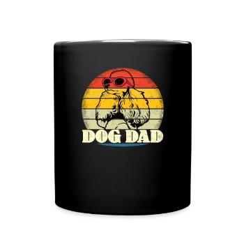 Hundezubehör Pudel Hundebesitzer - Tasse einfarbig - Schwarz - Vorne