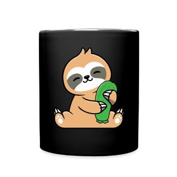 Courgette - Full Colour Mug - black - Front