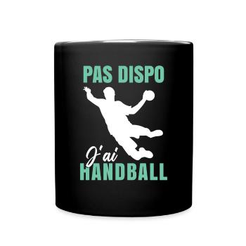 J'ai Handball Humour - Mug uni - noir - Devant