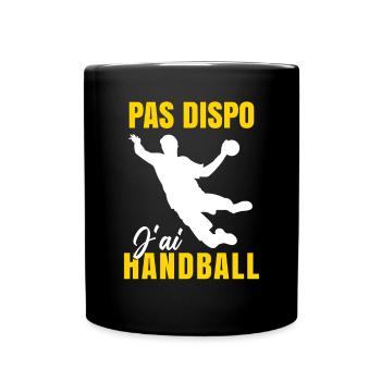 J'ai Handball - Mug uni - noir - Devant