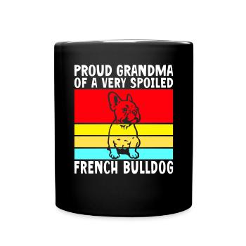 French Bulldog Gifts - Full Colour Mug - black - Front