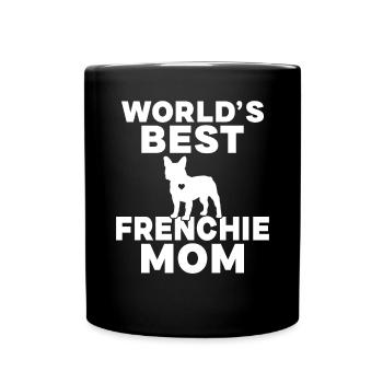 French Bulldog Gifts - Full Colour Mug - black - Front