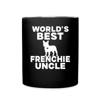 Cadeaux de bouledogue français - Mug uni - noir - Devant