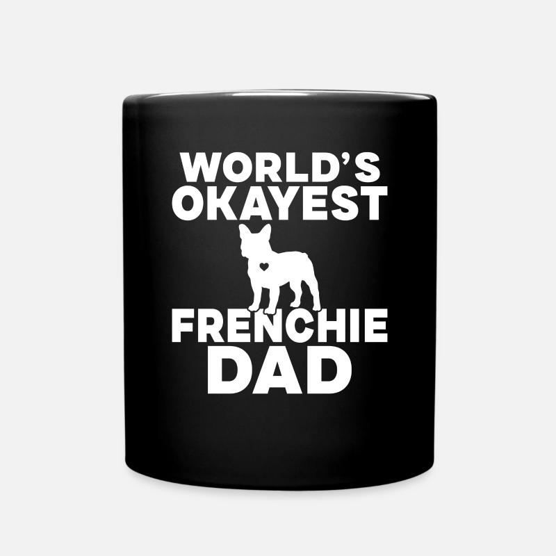 Cadeaux de bouledogue français - Mug uni - noir