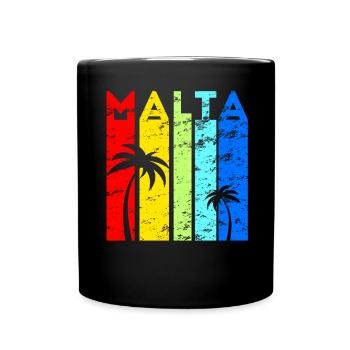 Malte Holidays Design Mediterranean Island Travel Malte - Mug uni - noir - Devant