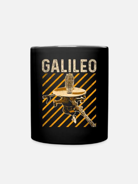Jupiter Raumsonde Galileo - Tasse einfarbig - Schwarz