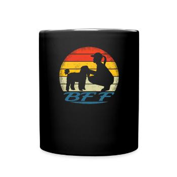 Accessoires pour chiens Caniche Propriétaires de chiens - Mug uni - noir - Devant