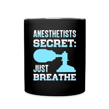 Anesthésiste Anesthésiste Anesthésiologie Anesthésiste - Mug uni - noir - Devant