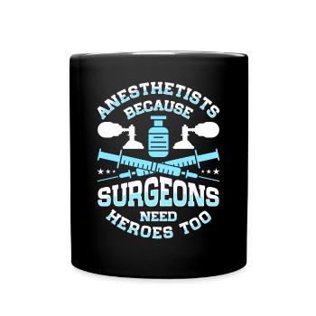 Anesthésiste Anesthésiste Anesthésiologie Anesthésiste - Mug uni - noir - Devant