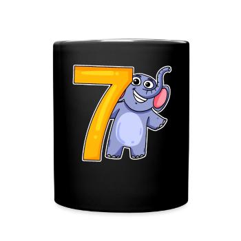 sept - 7 - Mug uni - noir - Devant