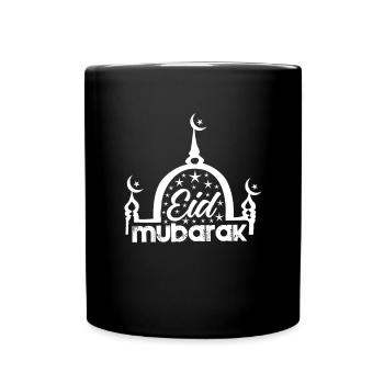 Joyeux Aïd Moubarak Musulman Aïd al Fitr Aïd al Adha - Mug uni - noir - Devant