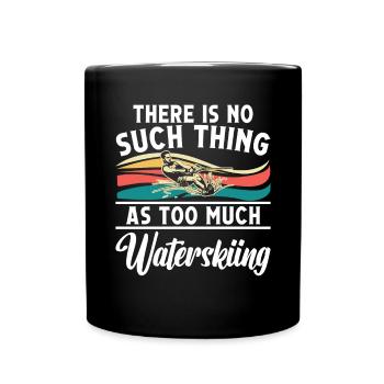 Il n’y en a pas trop - Mug uni - noir - Devant