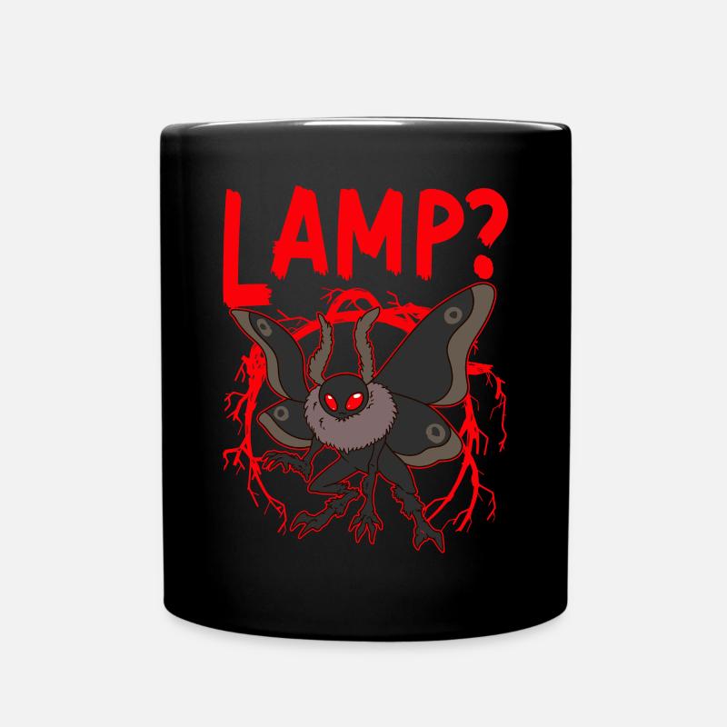 Mothman Kryptide Folklore - Tasse einfarbig - Schwarz