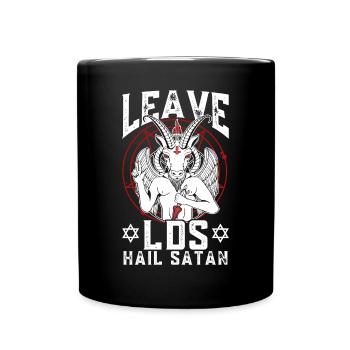 Ex-Mormone Postmormone Exmo - Tasse einfarbig - Schwarz - Vorne