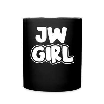 Die Zeugen Jehovas - Tasse einfarbig - Schwarz - Vorne