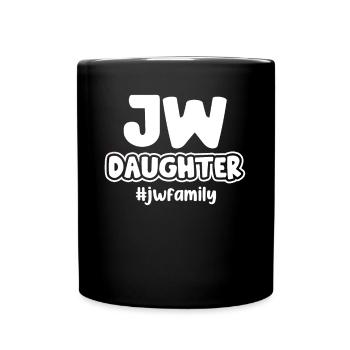 Die Zeugen Jehovas - Tasse einfarbig - Schwarz - Vorne